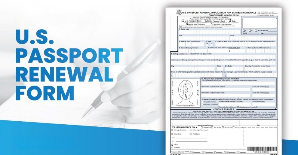 DS82 Form > Printable DS82 Passport Renewal Application, Fillable PDF